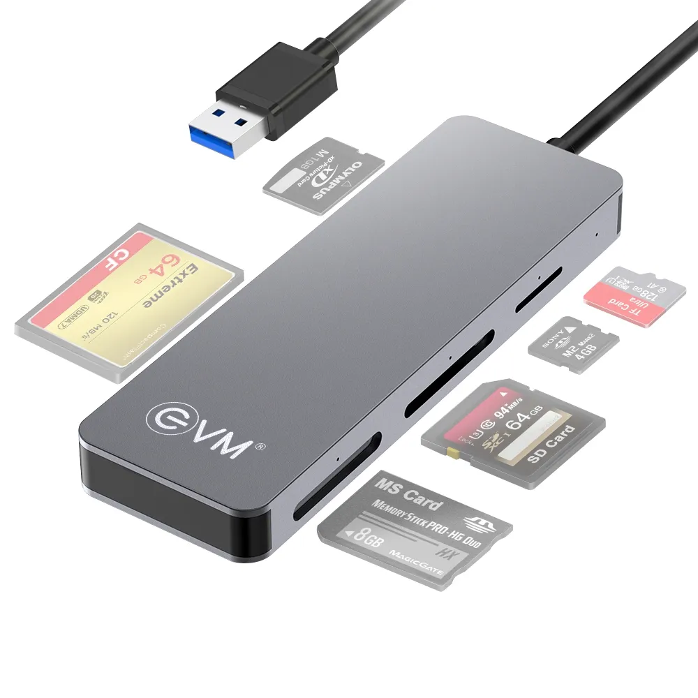 EVM All In One Card Reader USB 3.0 view 2
